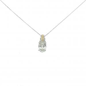 K18WG/K18YG クオーツ ネックレス