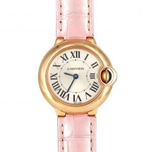 カルティエ バロンブルーSM PG W6900256 PG･RG クォーツ