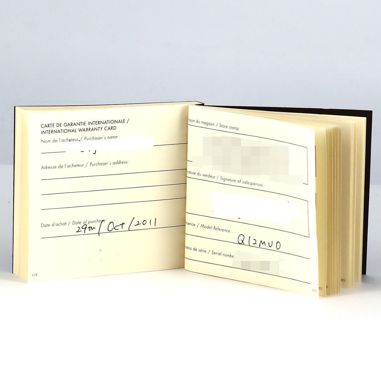 ルイヴィトン タンブール･サークルD･ラグ4P Q12MU SS クォーツ