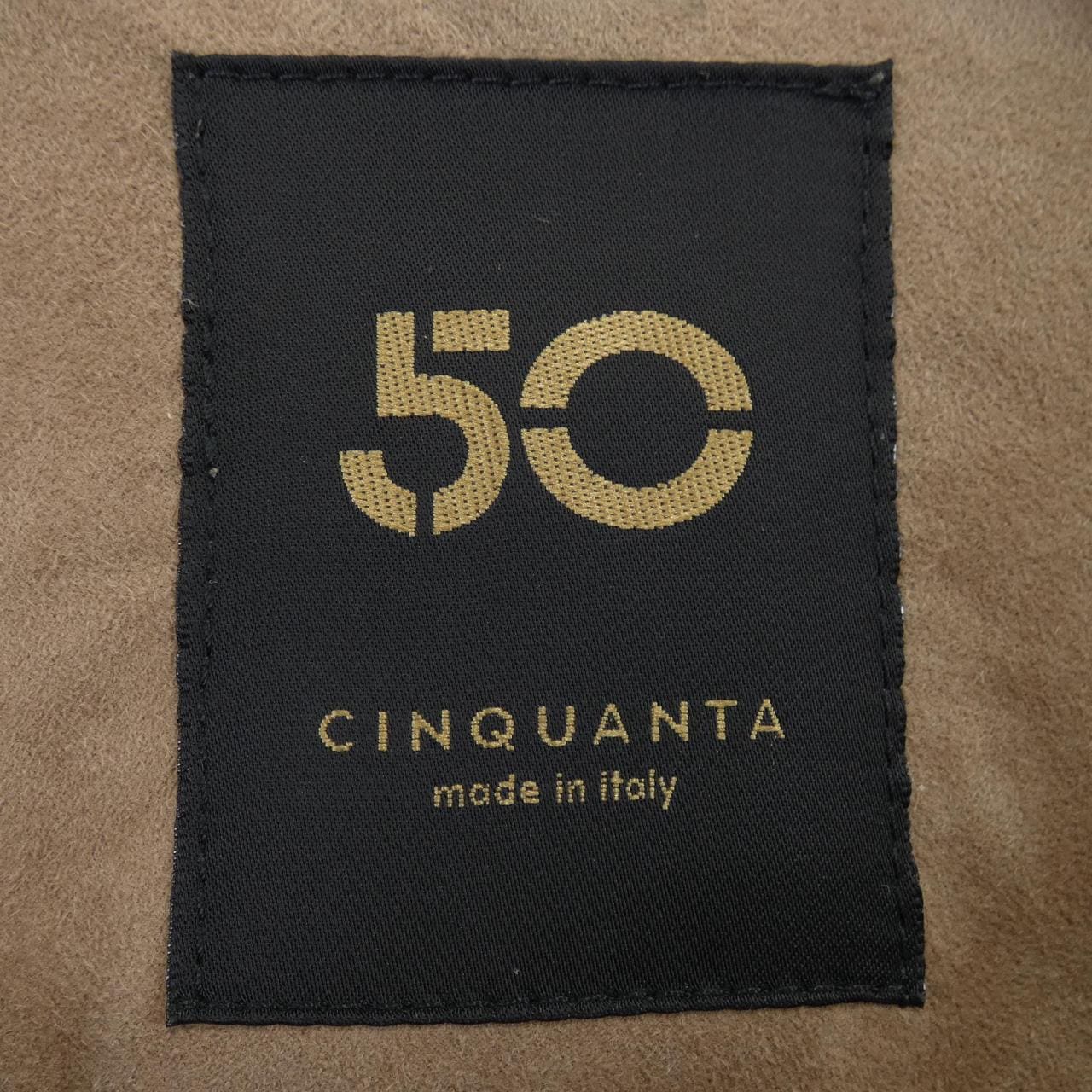 チンクアンタ Cinquanta レザーコート