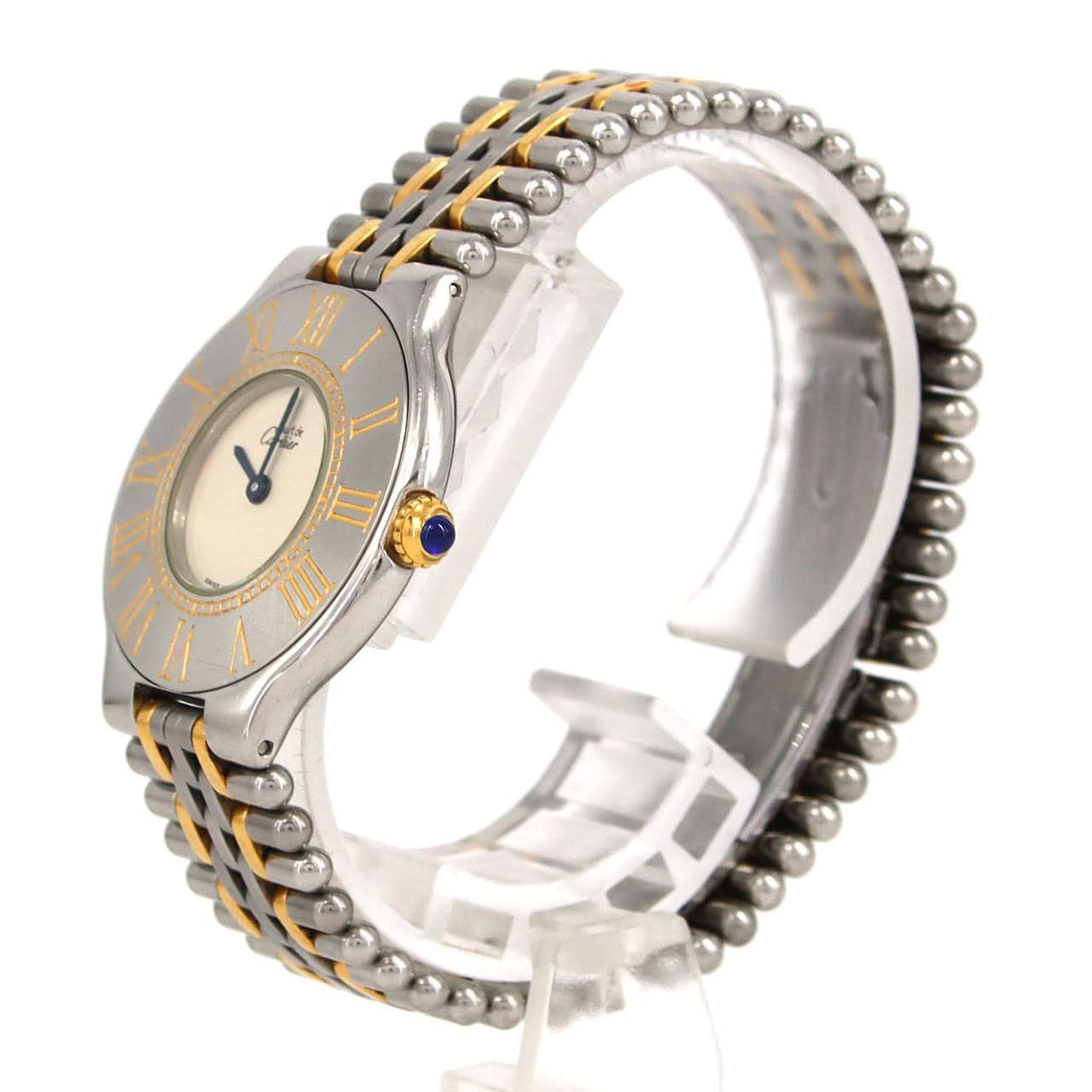 【ノーメンテナンス還元価格】カルティエ マスト21LM コンビ W10050F4 SSxGP クォーツ