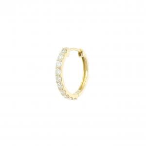K18YG ダイヤモンド ピアス 0.25CT 片耳