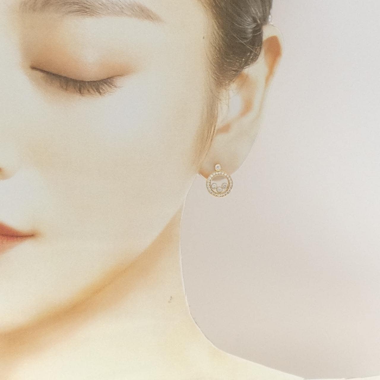 ショパール ダイヤモンド ピアス