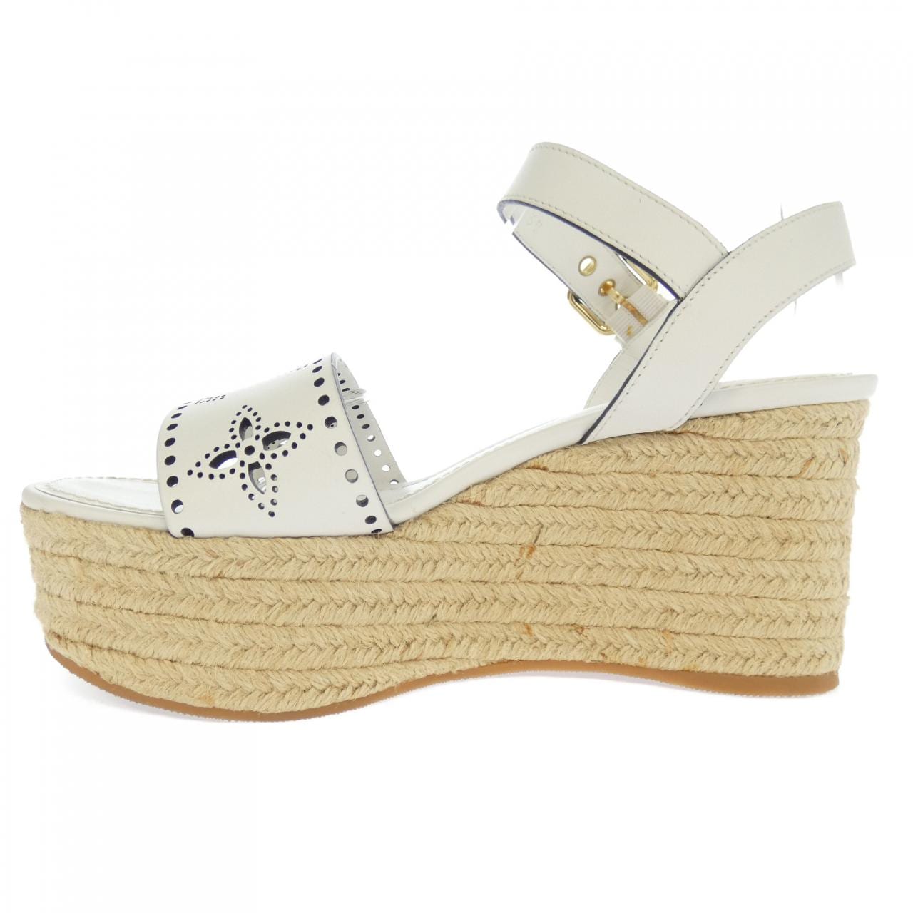 ルイヴィトン LOUIS VUITTON LVイニシャル、モノグラムフラワー スターボードライン サンダル