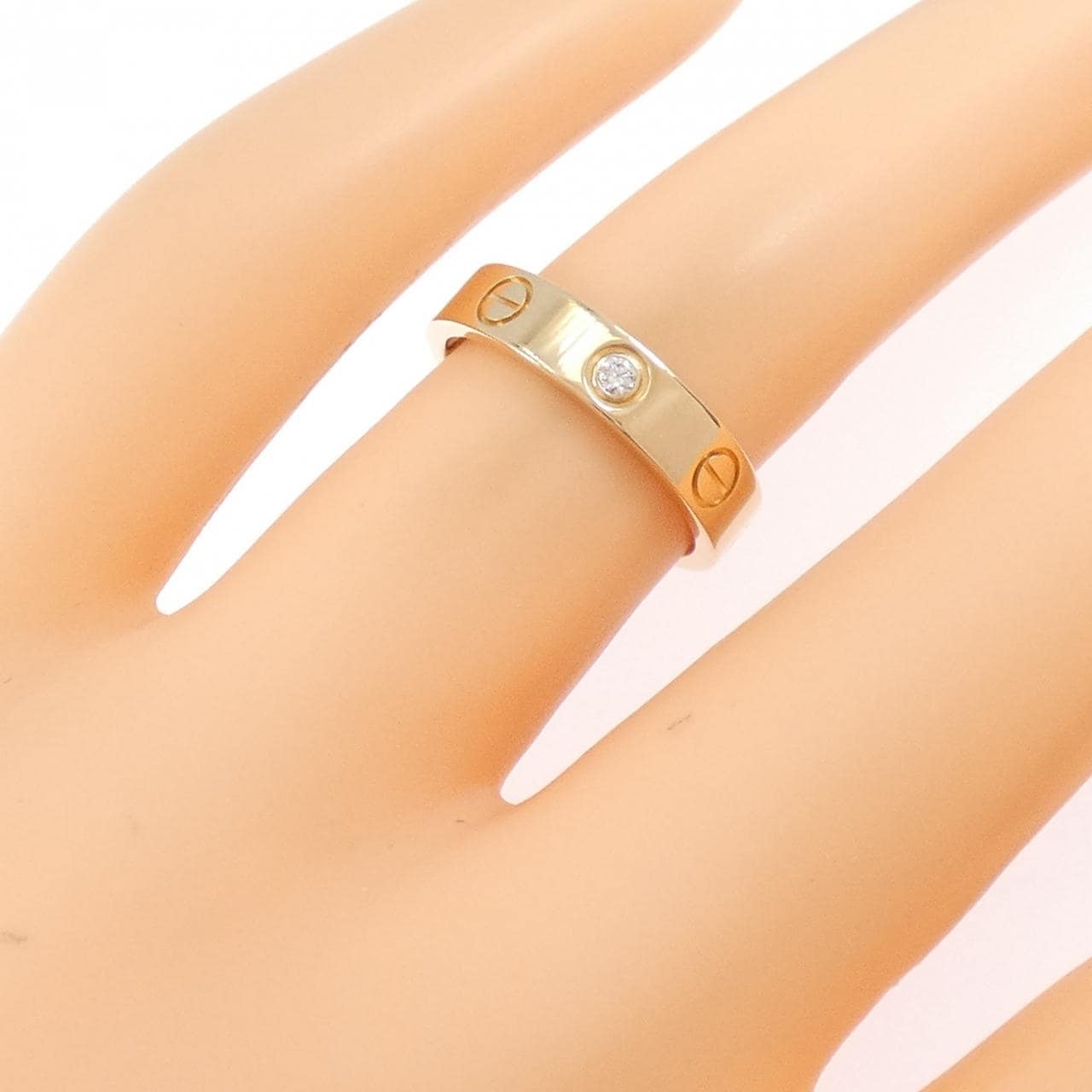 カルティエ ミニラブ 1P リング