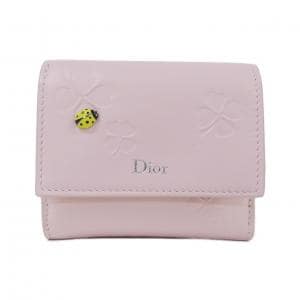 【未使用品】クリスチャンディオール DIOR CLOVER DIOR JARDIN LOTUS WALLET S2416PUKA 財布