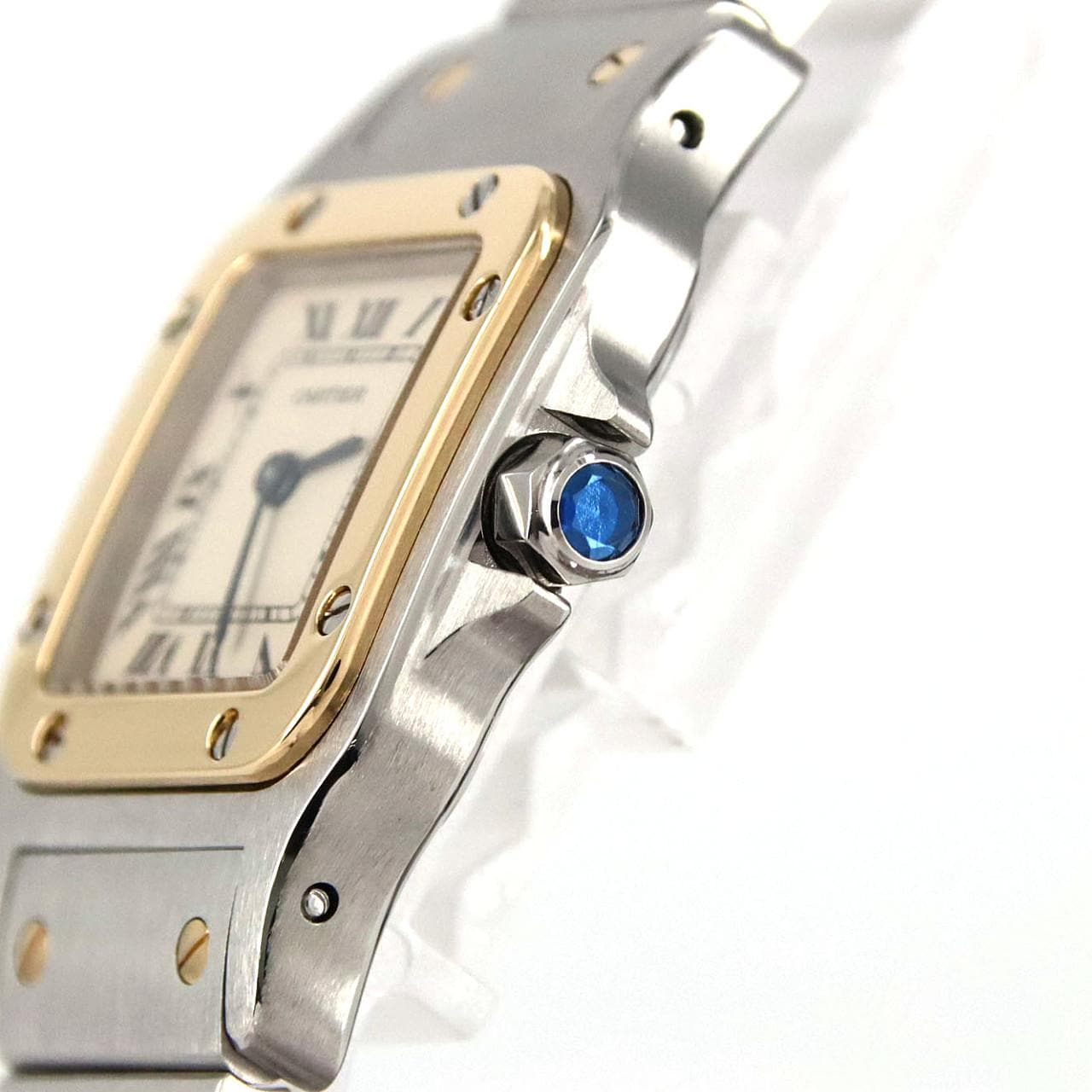 カルティエ サントスガルベSM コンビ W20012C4 SSxYG クォーツ