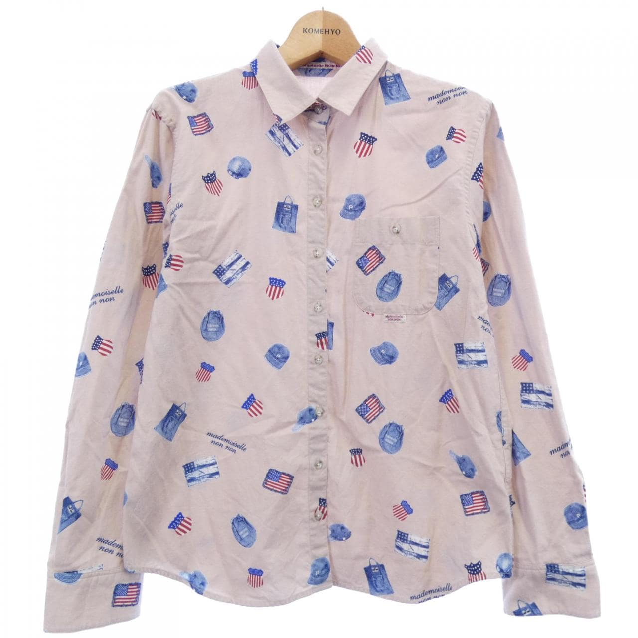 マドモアゼルノンノン MADEMOISELLE NONNON シャツ