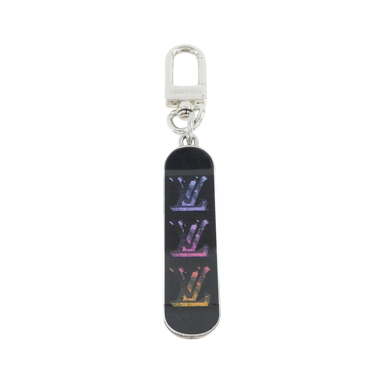 Louis Vuitton Monogram Eclipse Rainbow Illustre Keychain w/ Tags