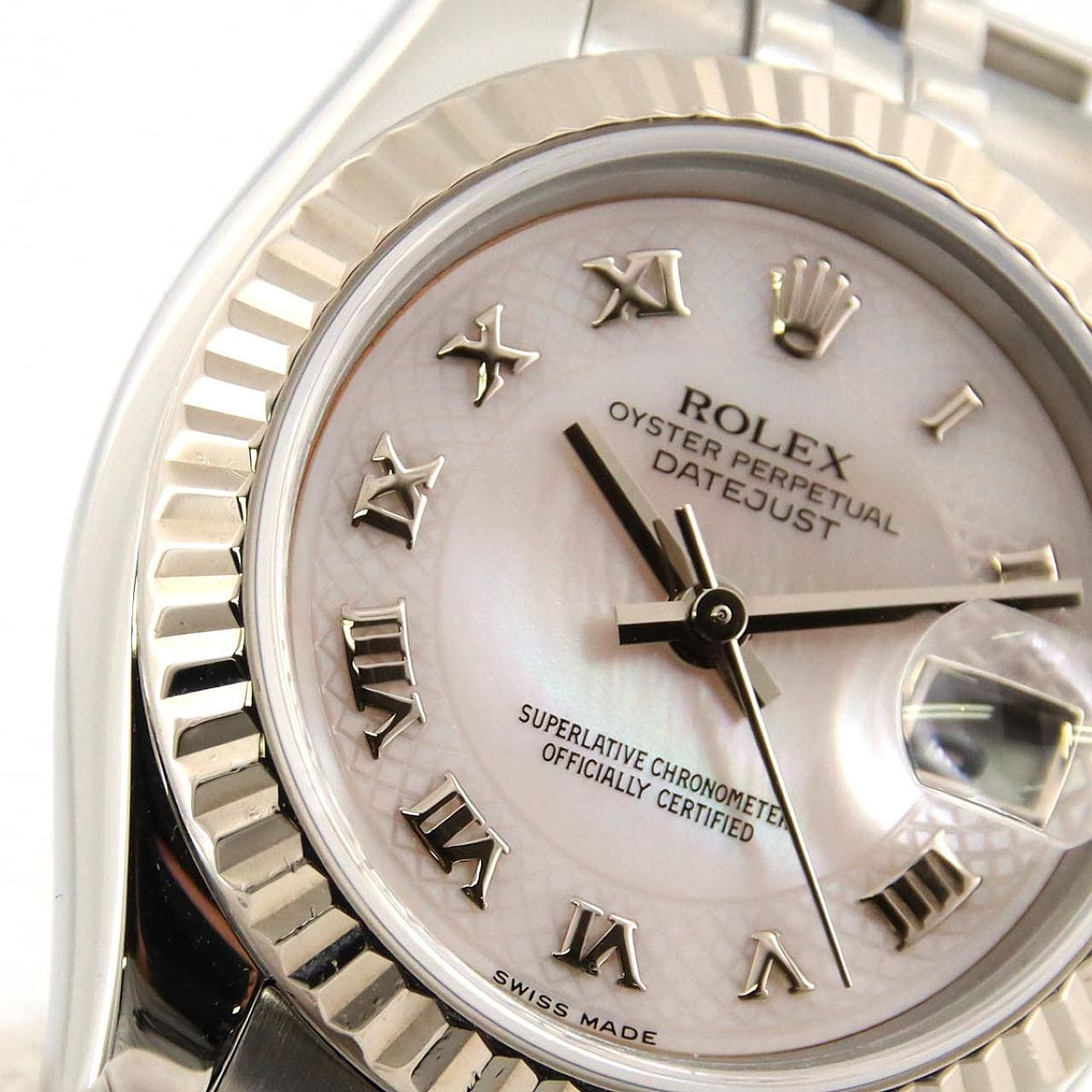 ROLEX Datejust 179174NRD SSxWG Automatic D number