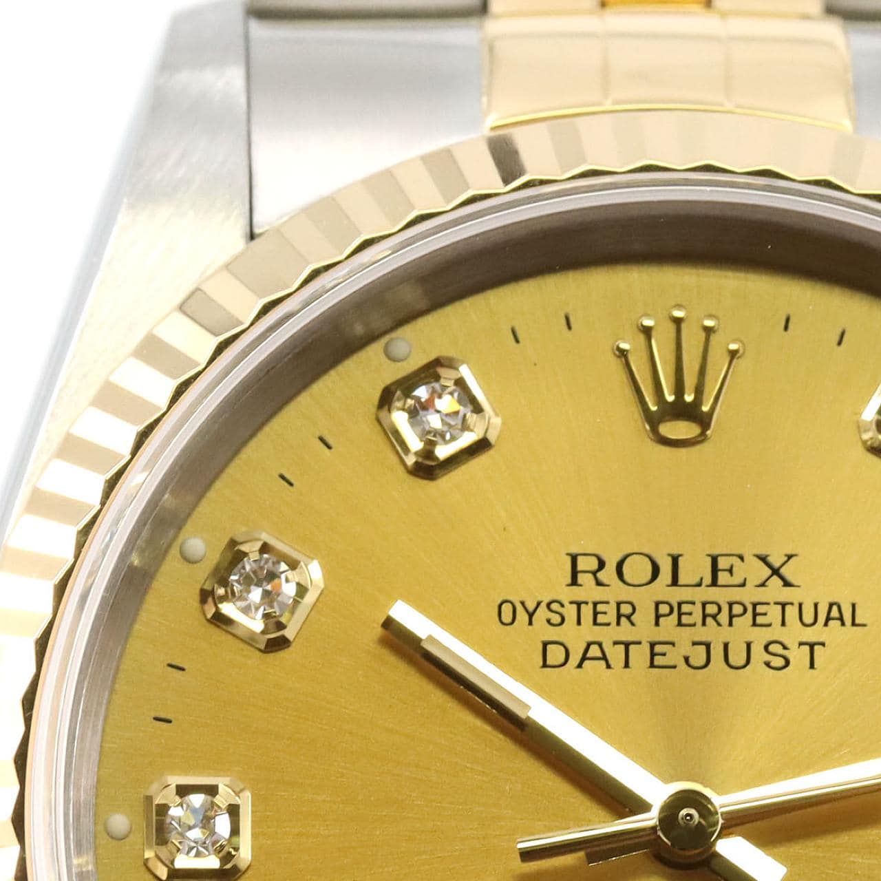 ROLEX Datejust 16233G SSxYG自动上弦W 编号