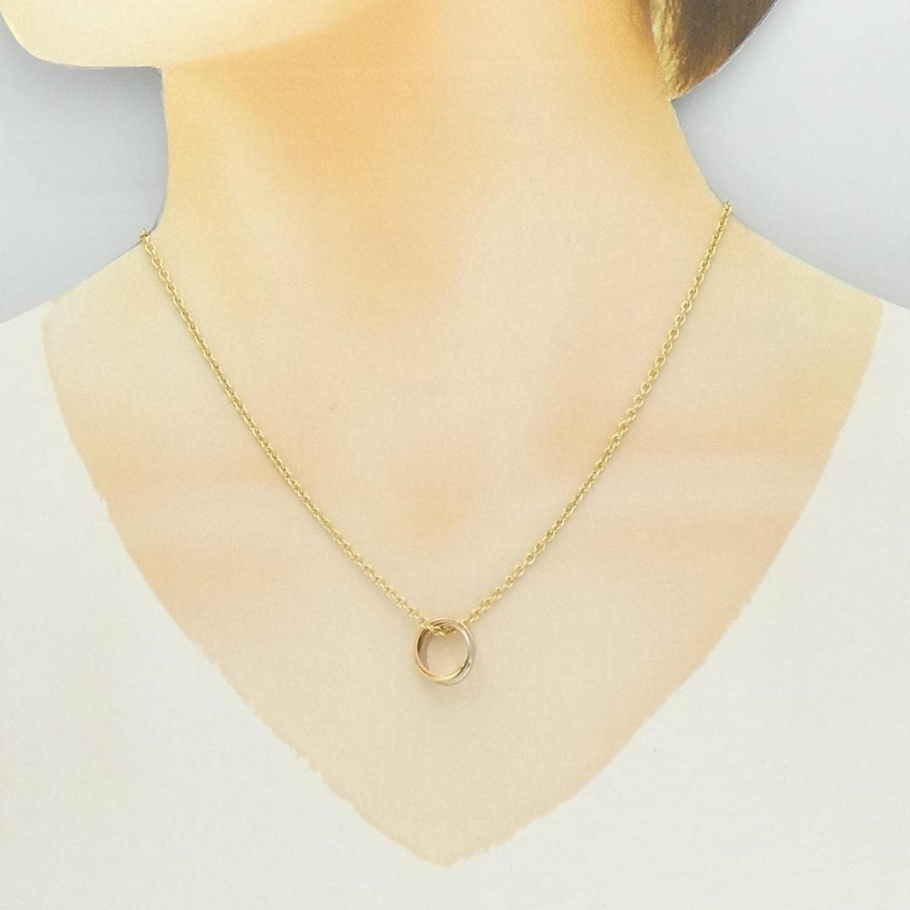 カルティエ トリニティ ネックレス