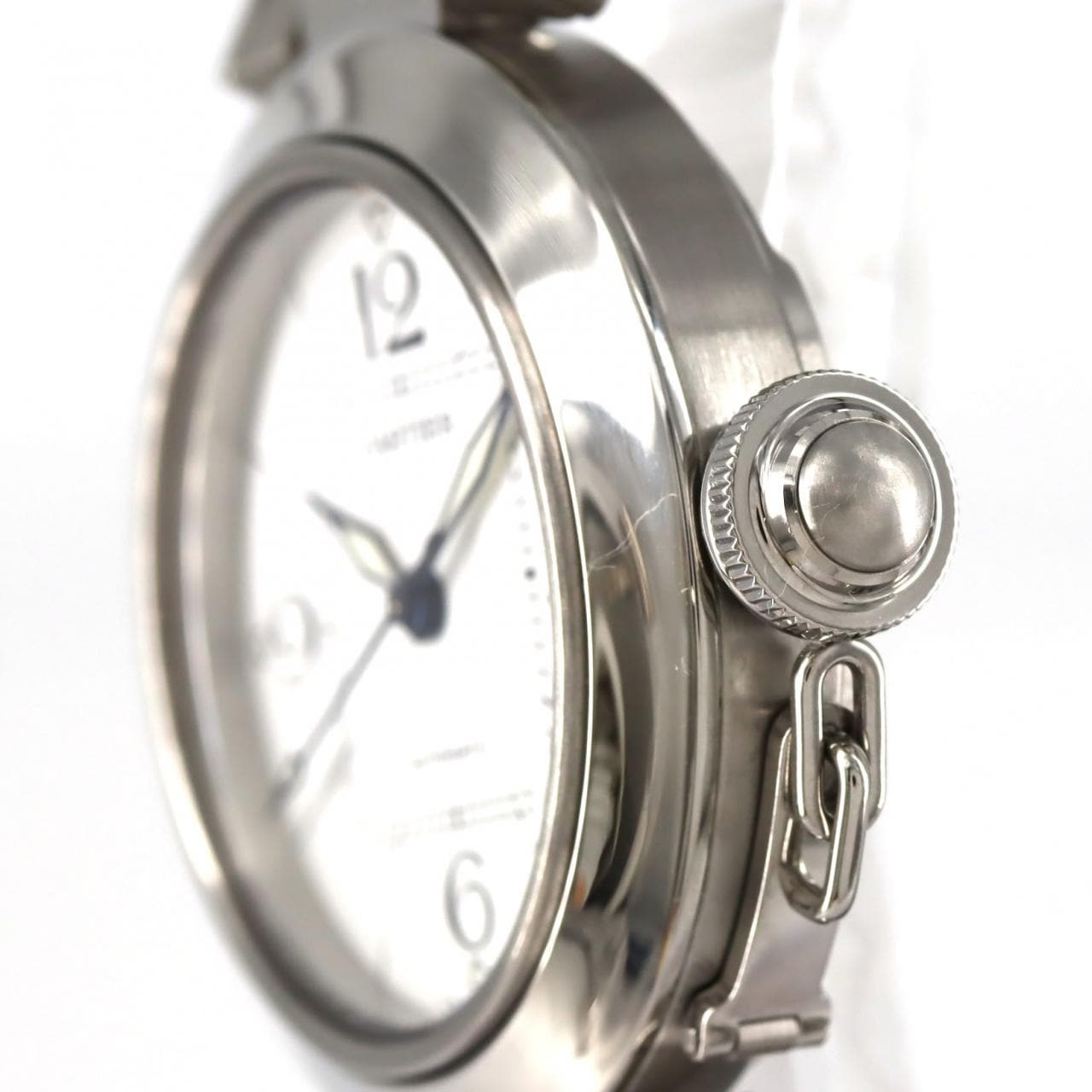 カルティエ パシャC W31074M7 SS 自動巻