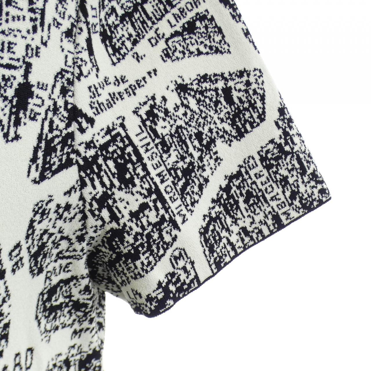 クリスチャンディオール CHRISTIAN DIOR PLAN DE PARIS テクニカル メッシュ 324R03AM505 ワンピース