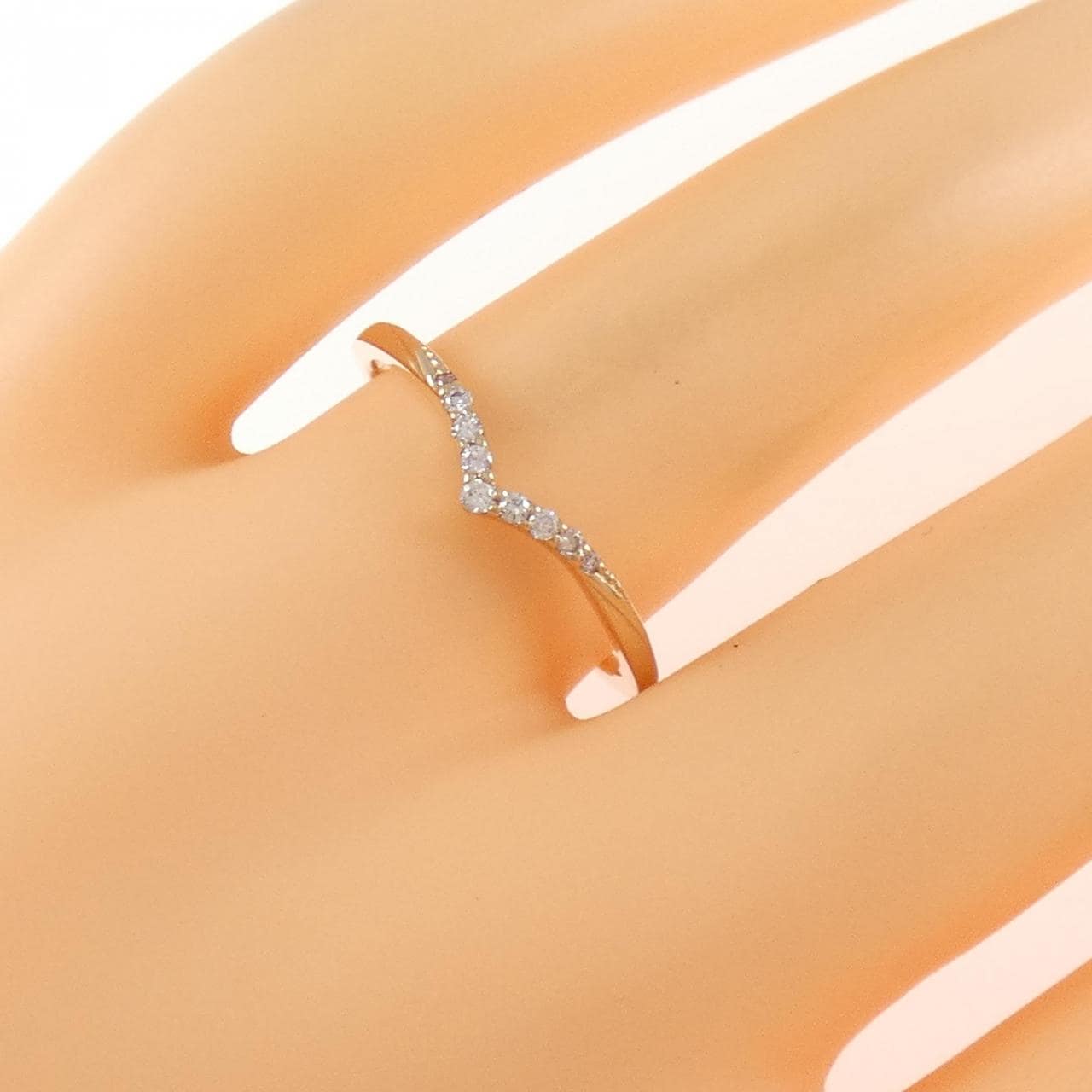 ジーエステイービー ダイヤモンド リング 0.05CT