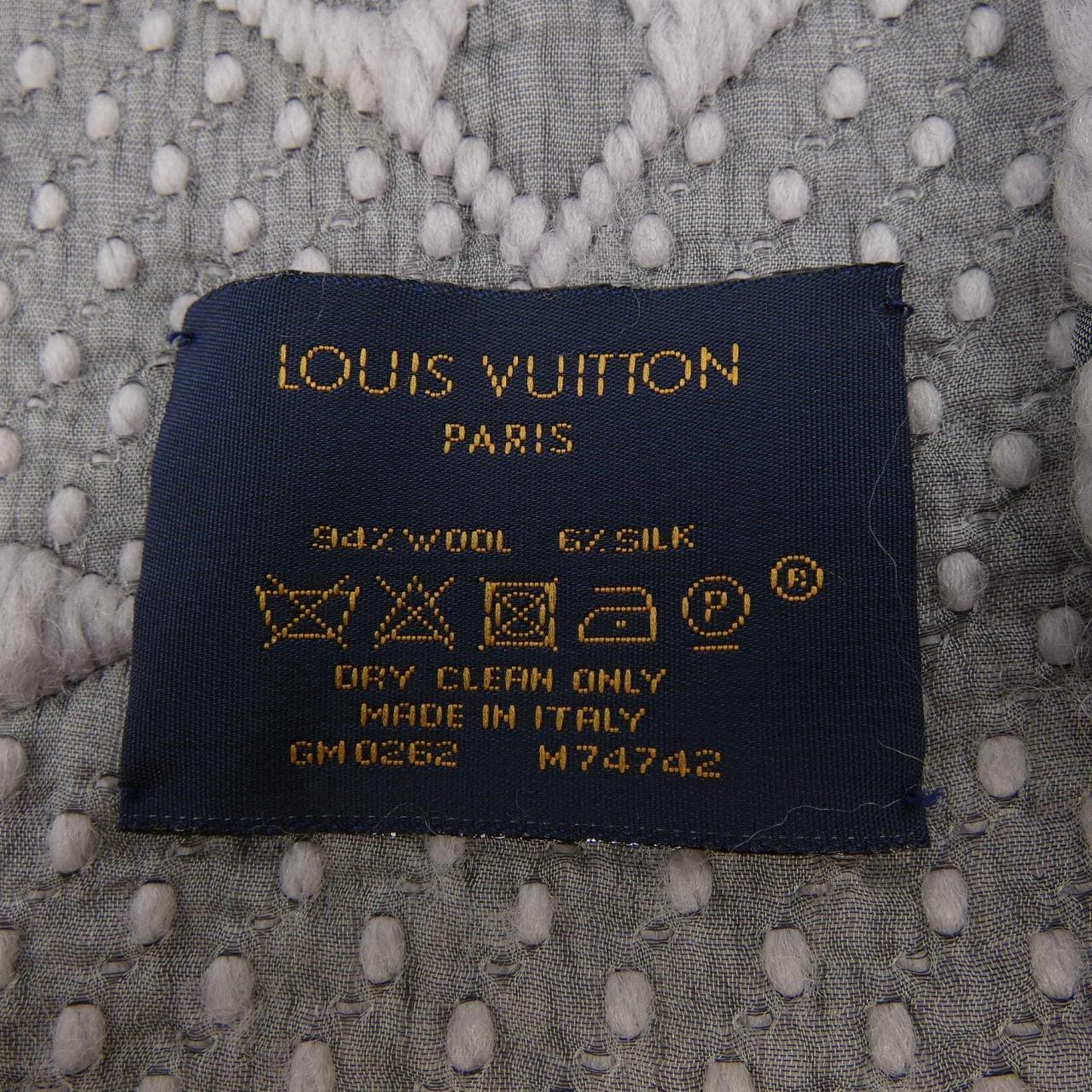 ルイヴィトン LOUIS VUITTON ロゴマニア M74742 MUFFLER