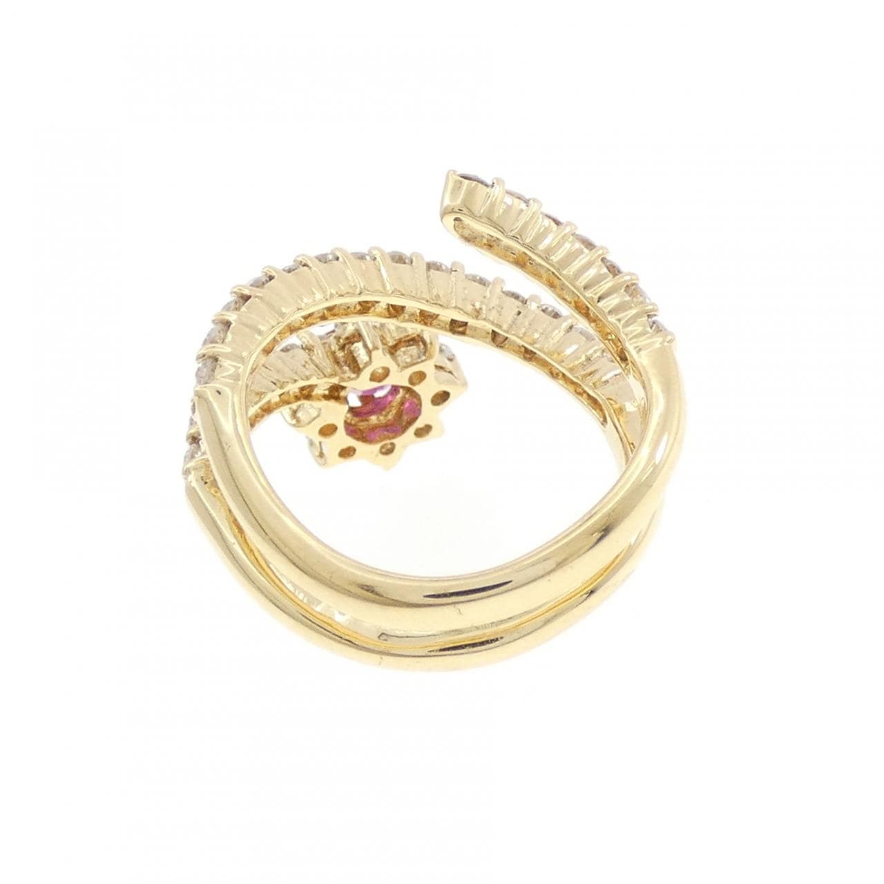 ポンテヴェキオ ルビー リング 0.436CT