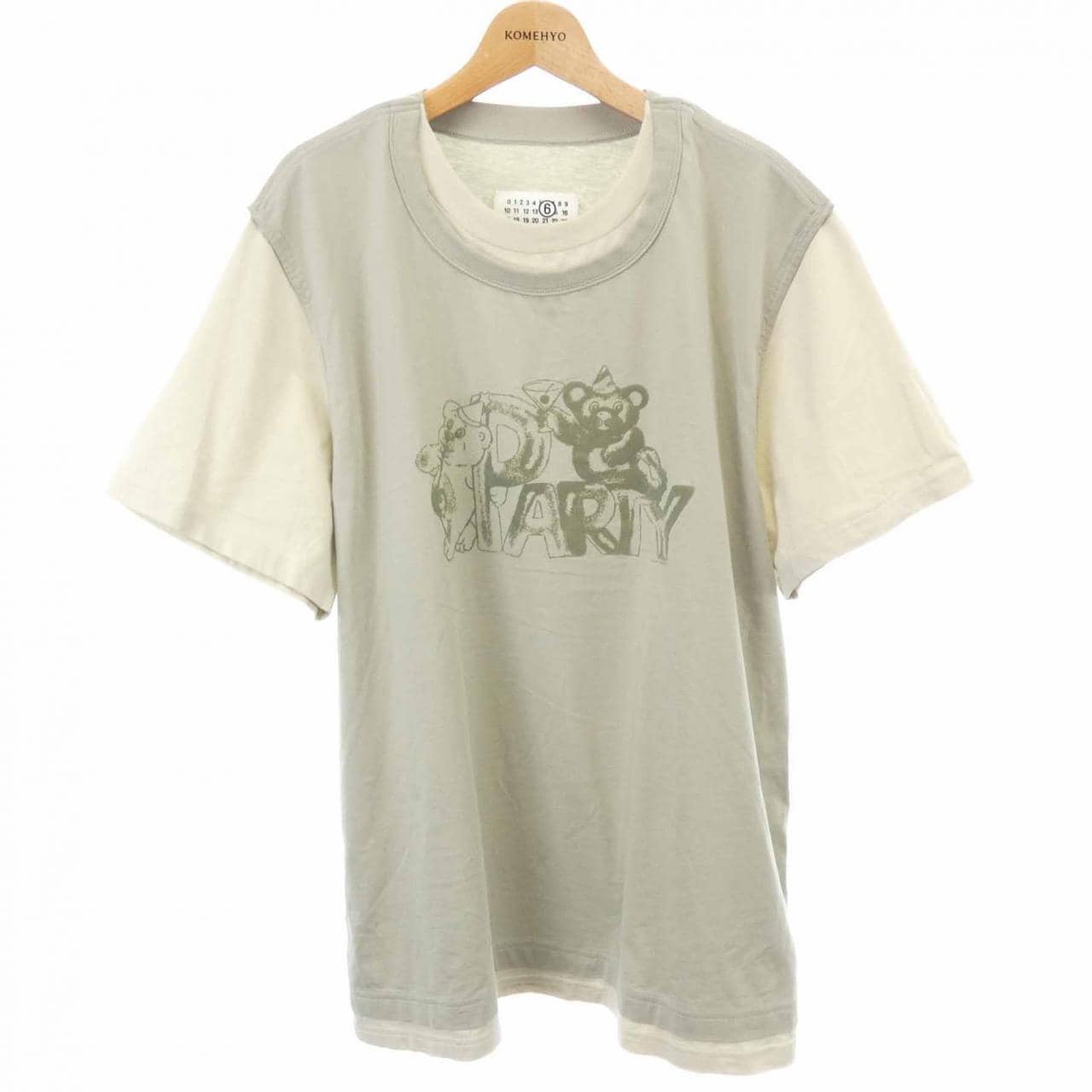 エムエムシックス MM6 SH0GC0031 UNISEX Tシャツ