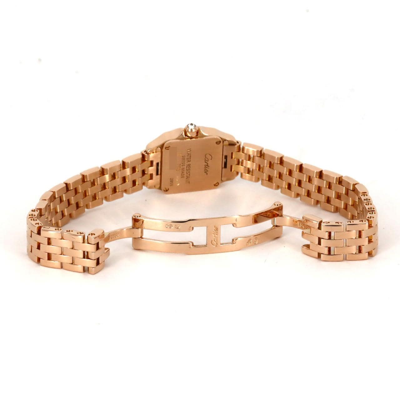 カルティエ ミニサントスドゥモワゼル PG/D WF9011Z8 PG･RG クォーツ