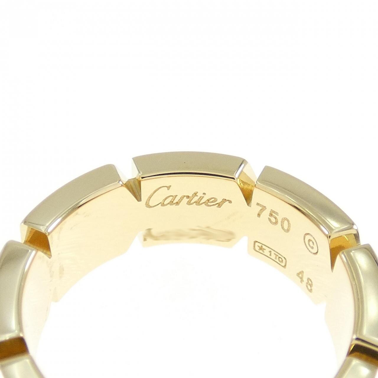 Cartier Tank Française half 鑽石指