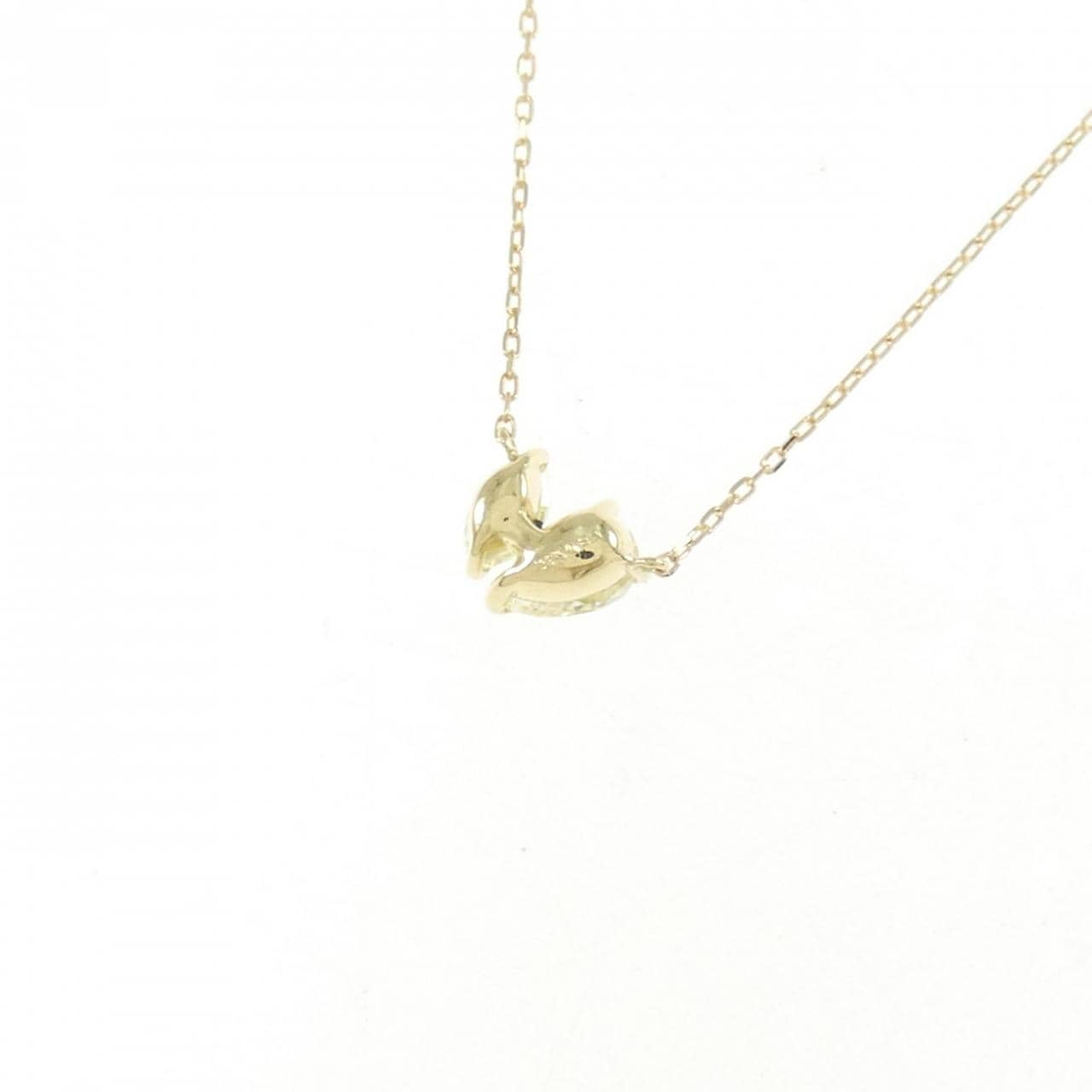 【新品】K18YG ダイヤモンド ネックレス 0.30CT
