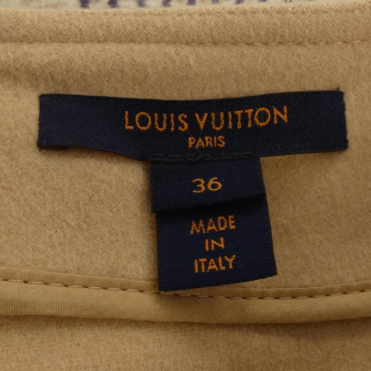 ルイヴィトン LOUIS VUITTON ダブルフェイスダミエアズール FMSK19KG1 スカート