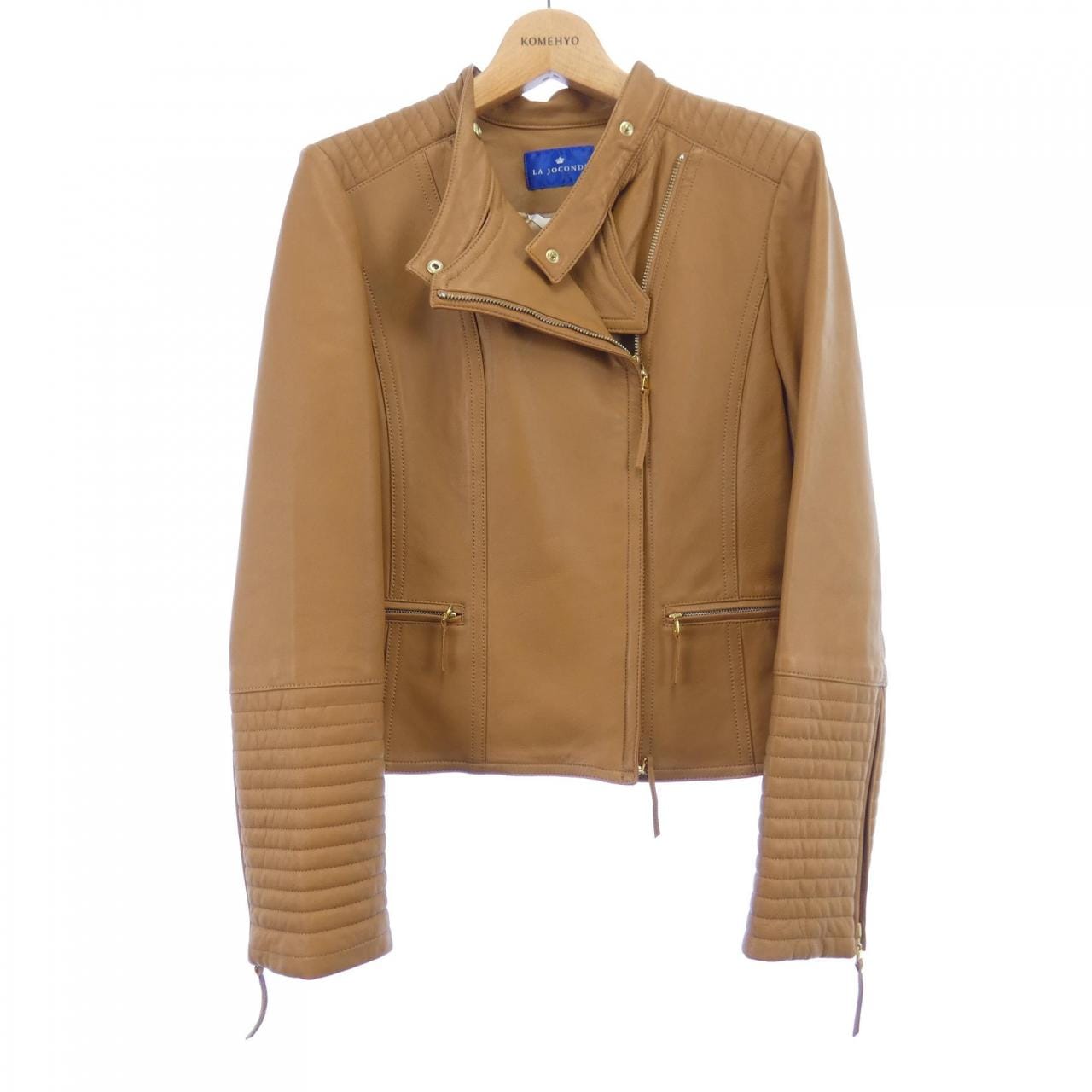 ラ　ジョコンダ LA JOCONDE レザーライダースジャケット
