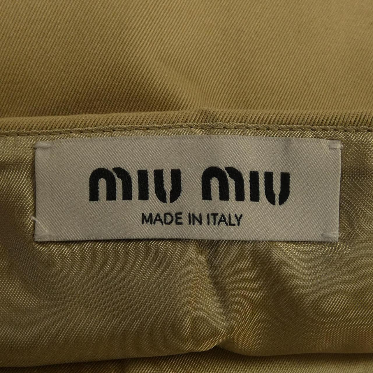 ミュウミュウ MIU MIU チノ ミニスカート MG2012 S232 1UPX スカート