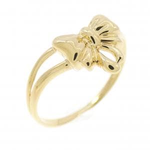 K18YG リボン リング