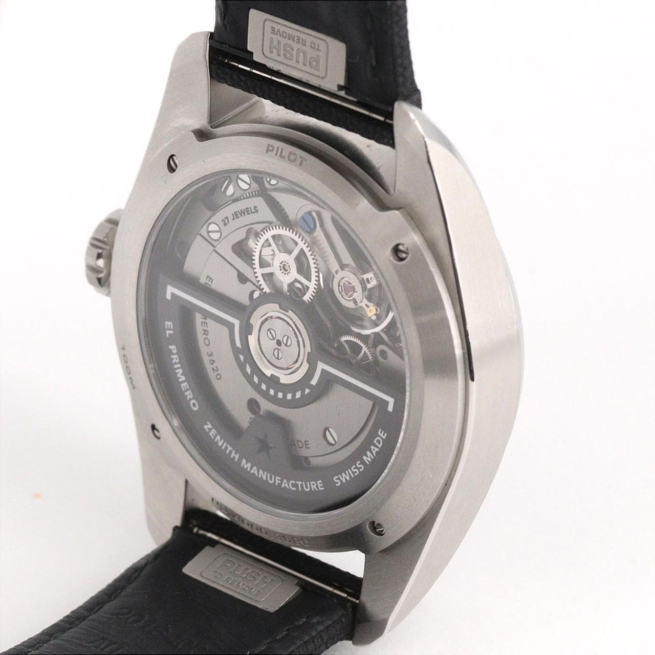 【ノーメンテナンス還元価格】ゼニス パイロットオートマティック 03.4000.3620/21.I001 SS 自動巻