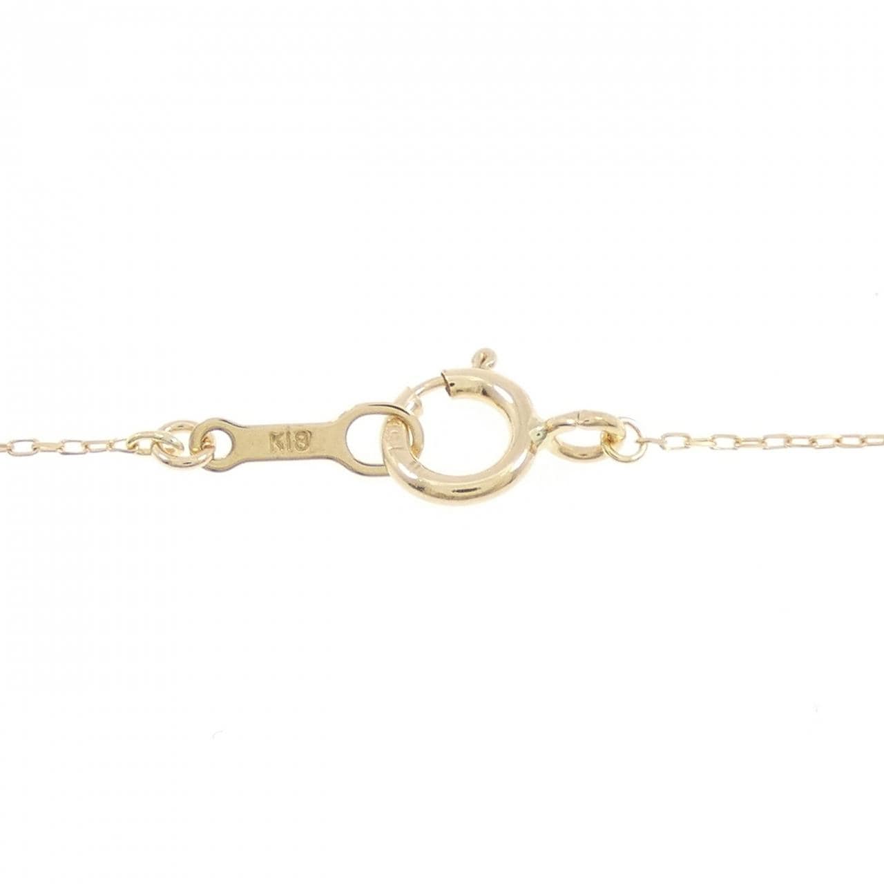 K18YG ダイヤモンド ネックレス 0.30CT