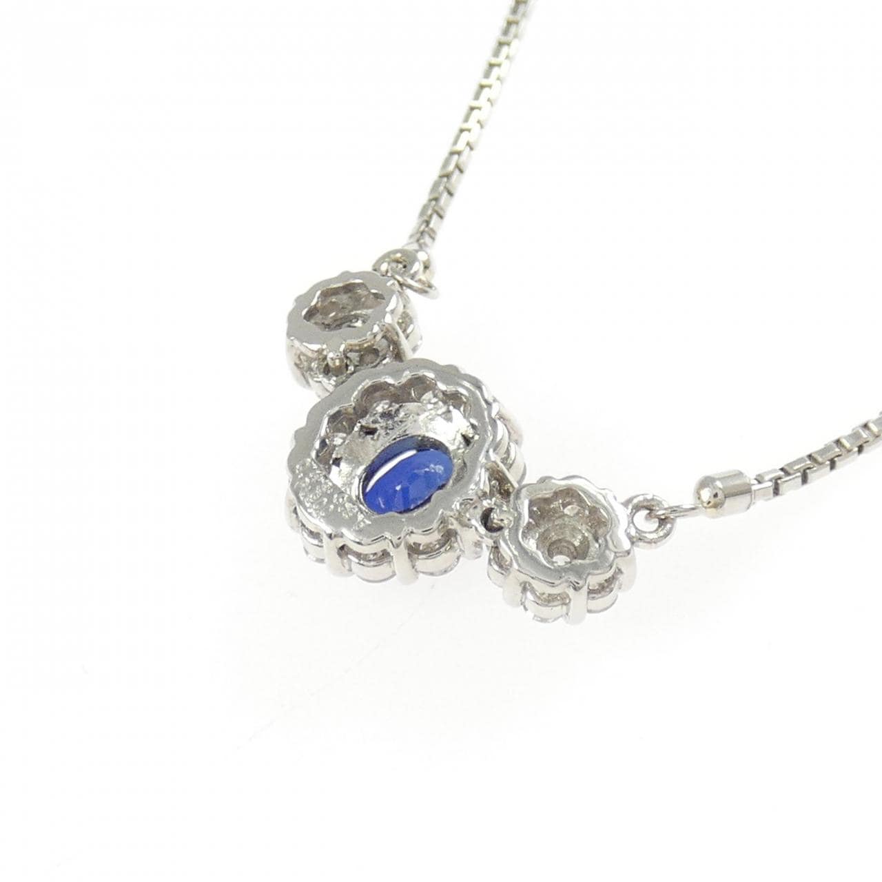PT900/PT850 サファイヤ ネックレス 0.43CT