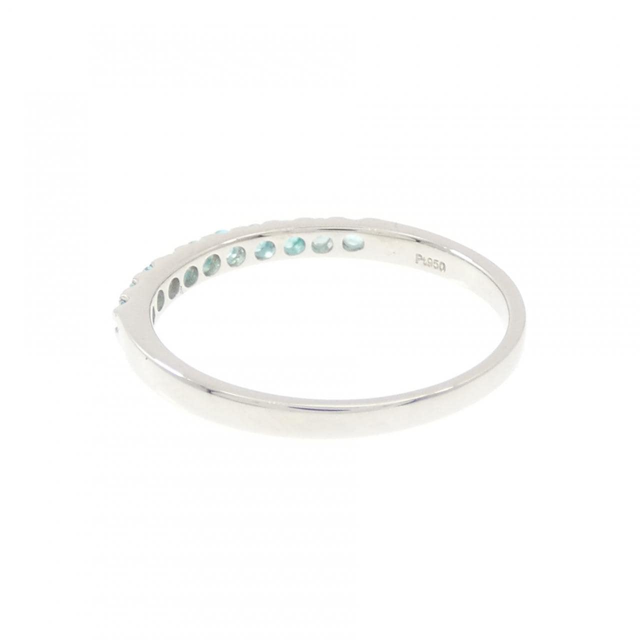 PT950 トルマリン リング 0.16CT