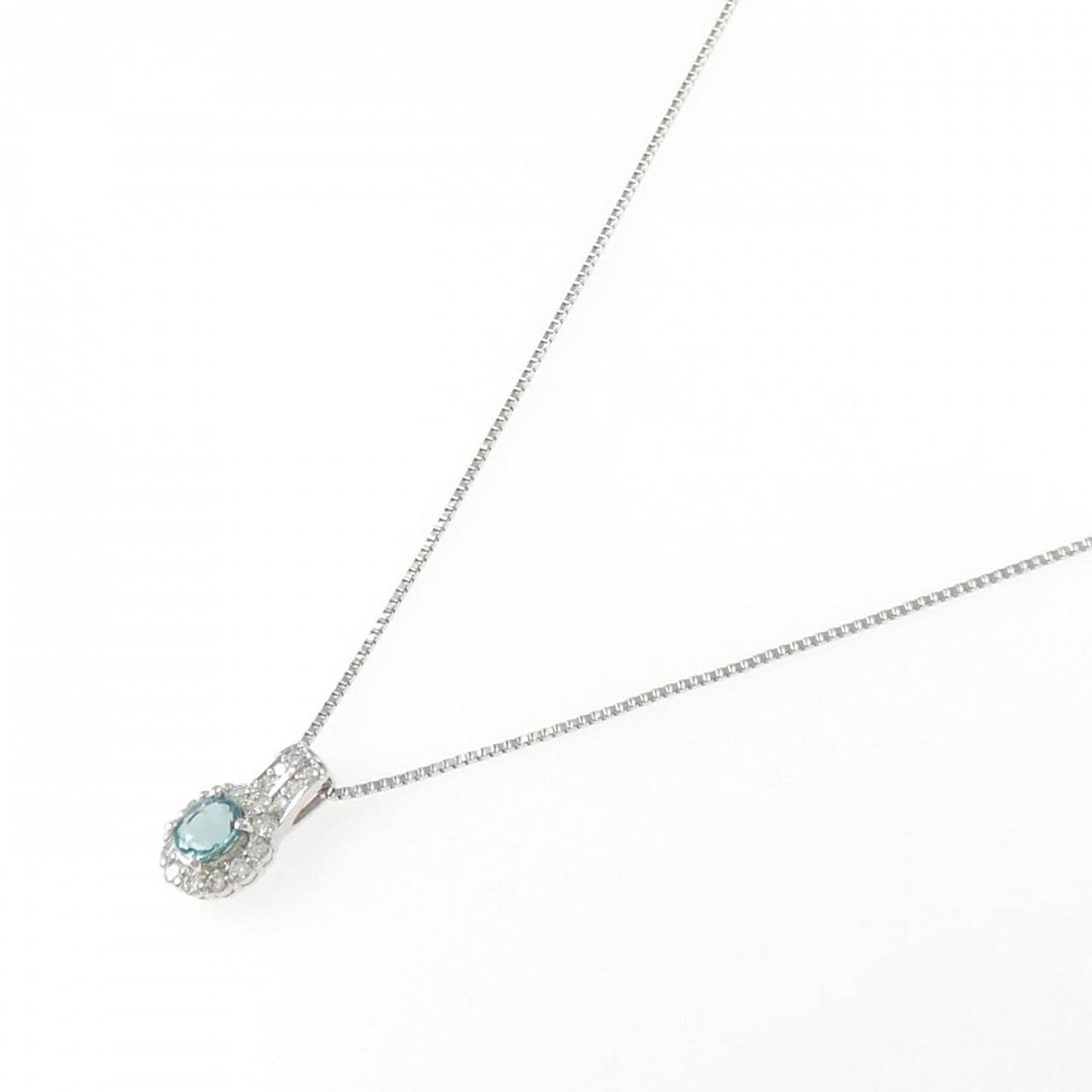PT900/PT850 グランディディエライト ネックレス 0.360CT
