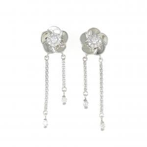 PT850/PT900 フラワー ダイヤモンド ピアス 0.36CT