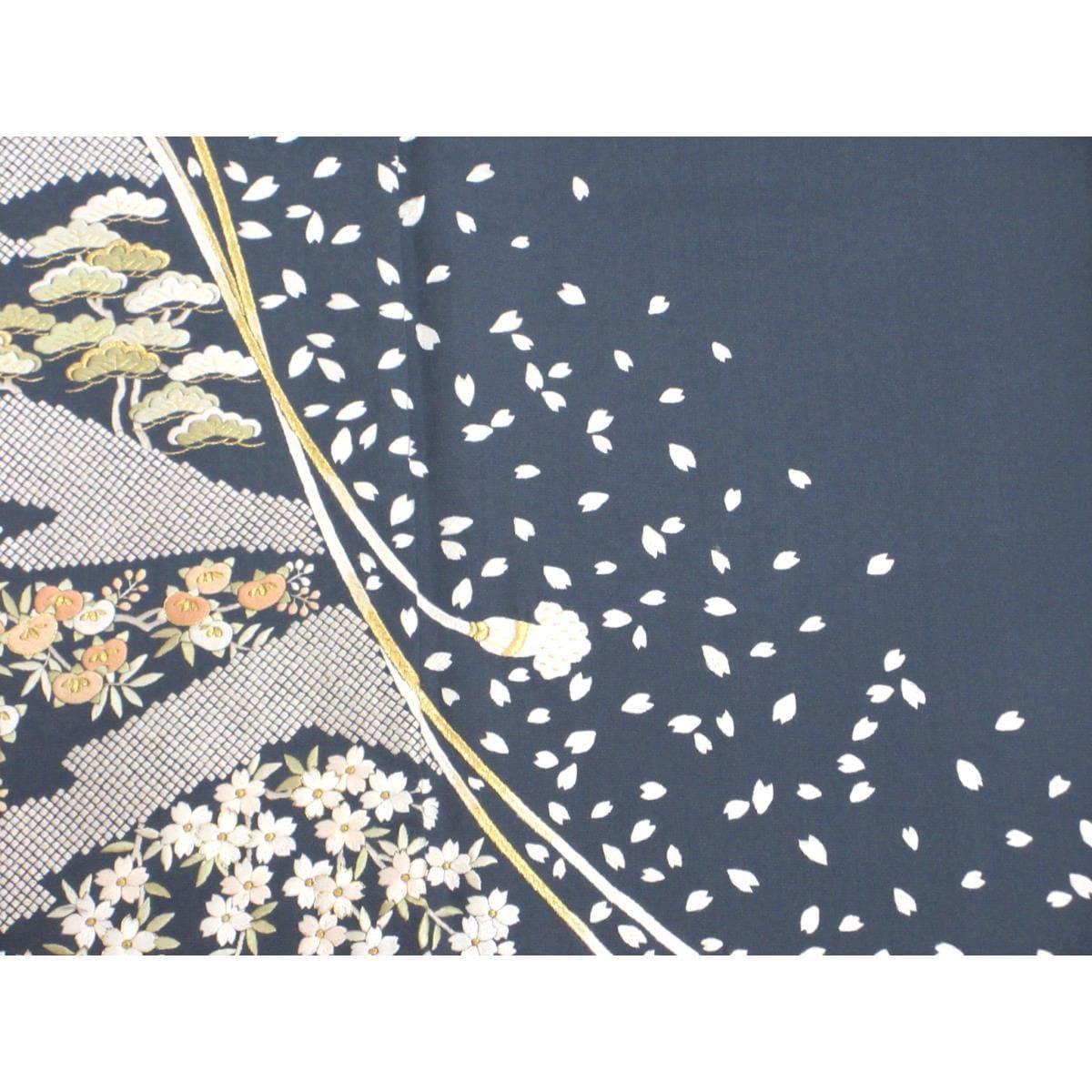 【未使用品】訪問着　刺繍加工
