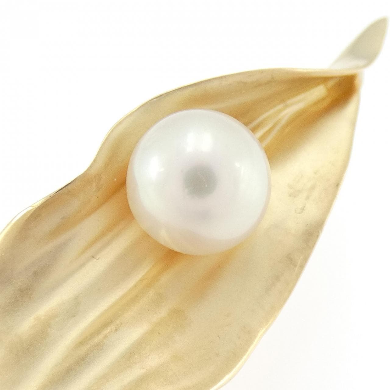 K18YG アコヤパール ブローチ 7.5mm