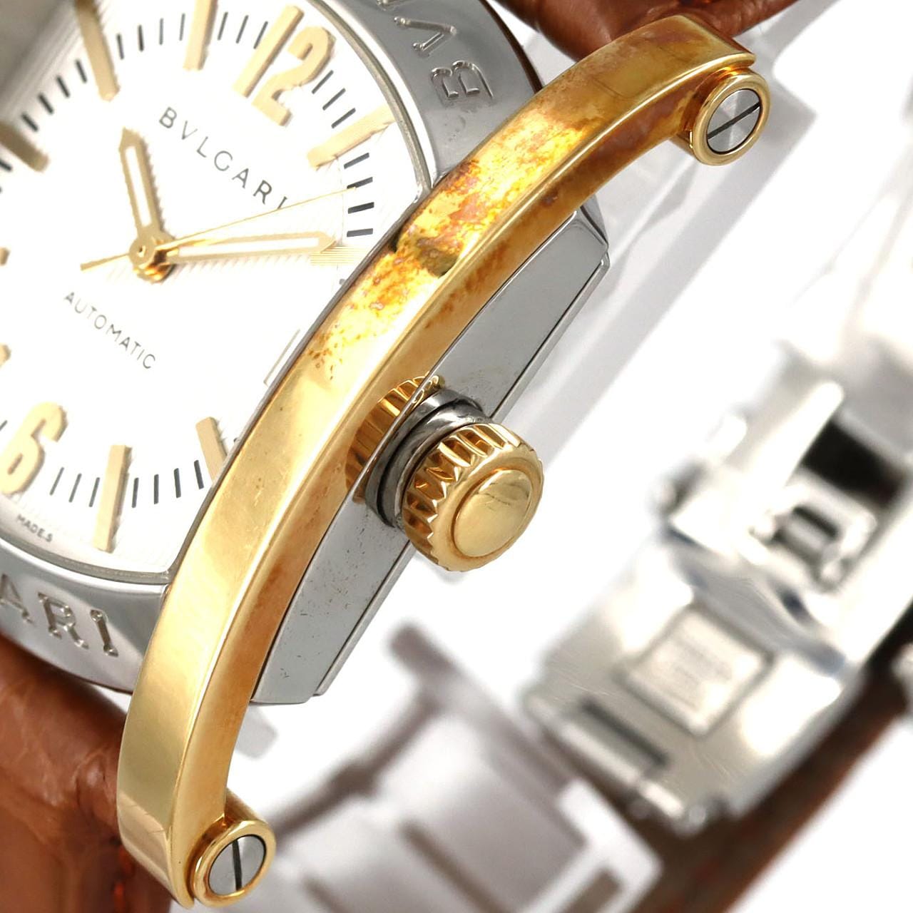 【ノーメンテナンス還元価格】ブルガリ アショーマ YGコンビ AA44SG/AA44C6SGLD SSxYG 自動巻