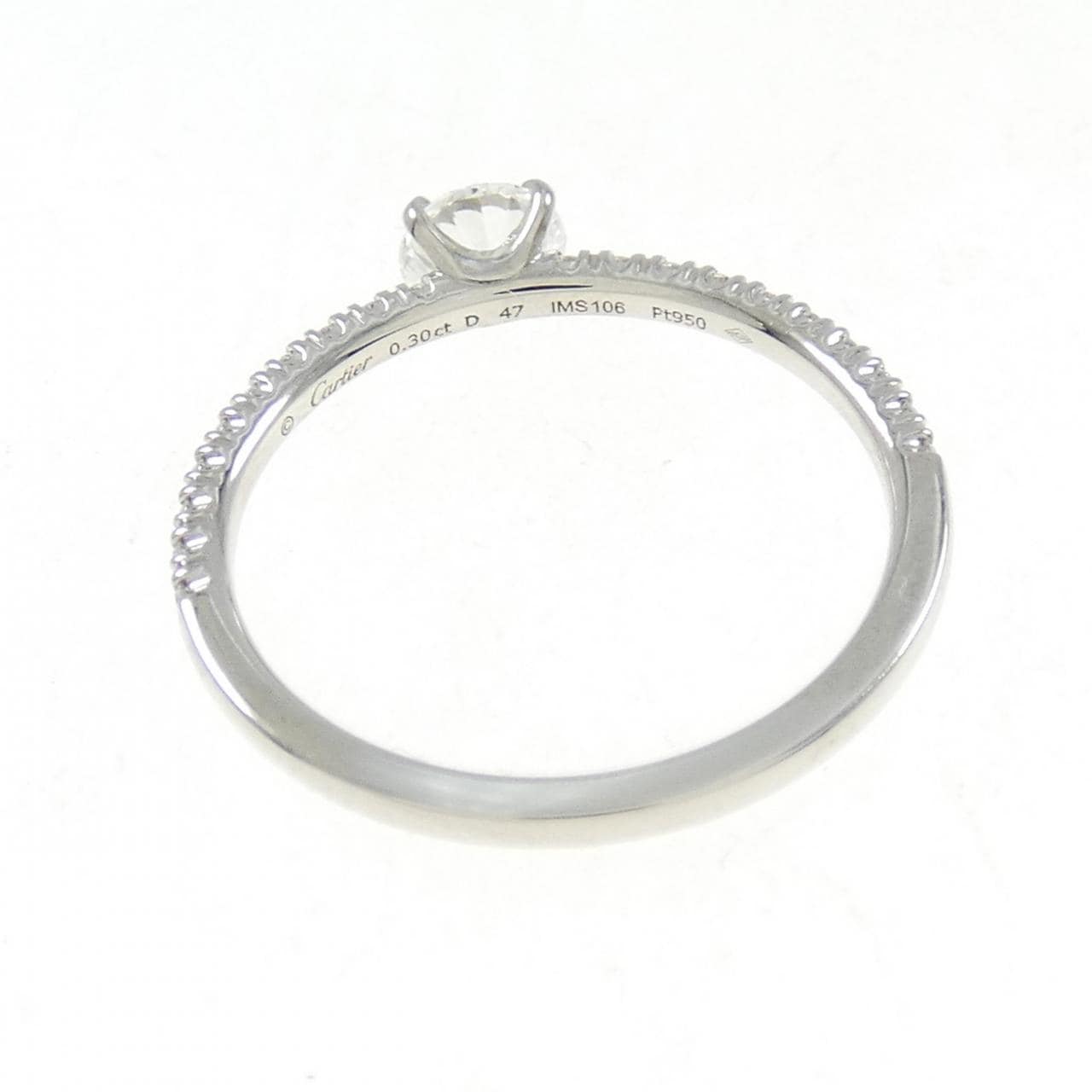 Cartier Etancel Ring 0.30CT G VVS1 3EXT