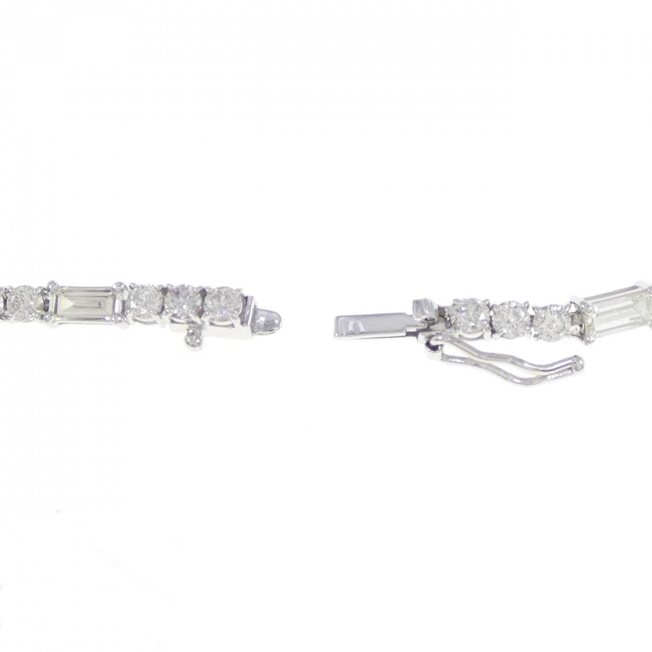 [新品] PT900/PT850鑽石手鍊 3.85 克拉