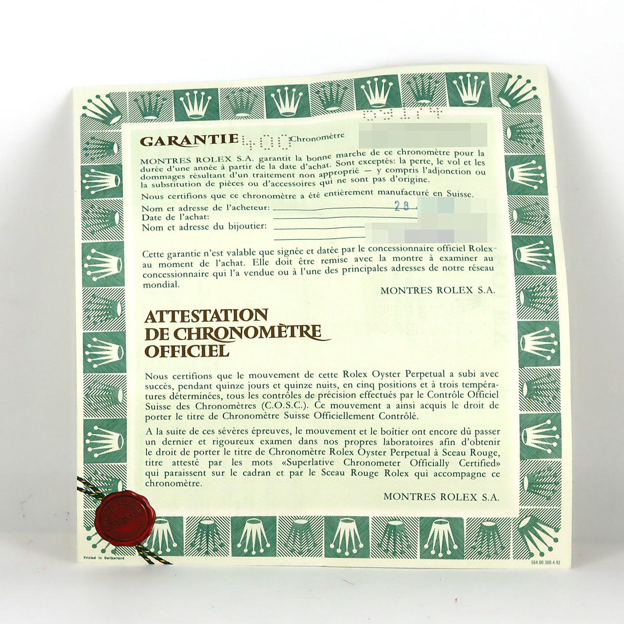 ロレックス デイトジャスト 69174 SSxWG 自動巻 X番