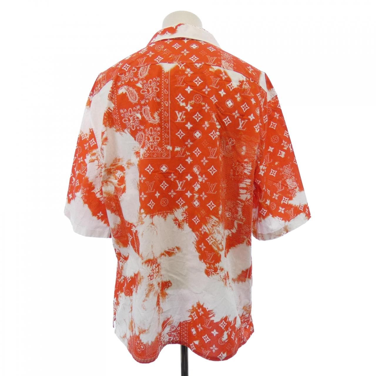 ルイヴィトン LOUIS VUITTON モノグラムバンダナショートスリーブシャツ HNS07XNW0 S/Sシャツ