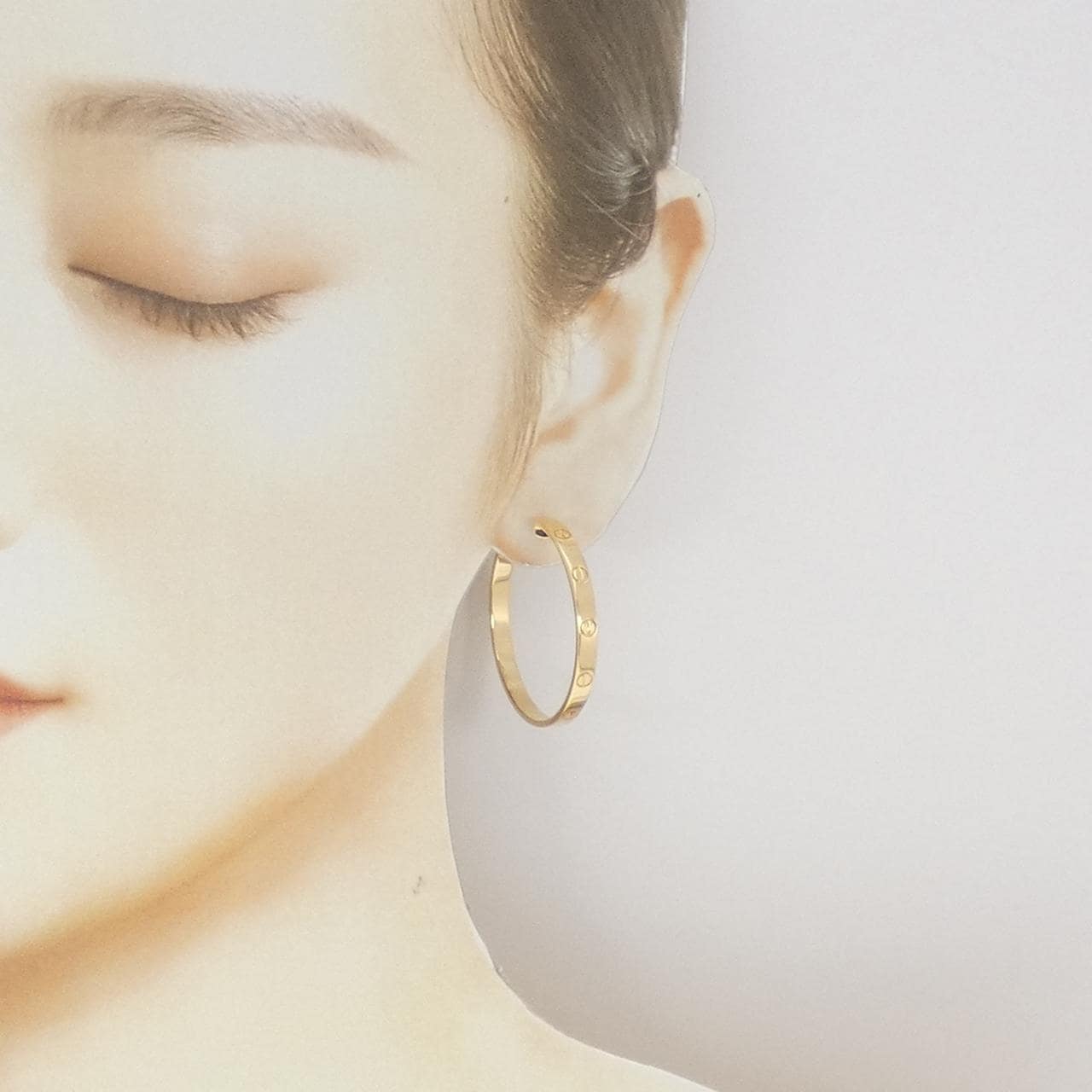 カルティエ ラブ  ピアス