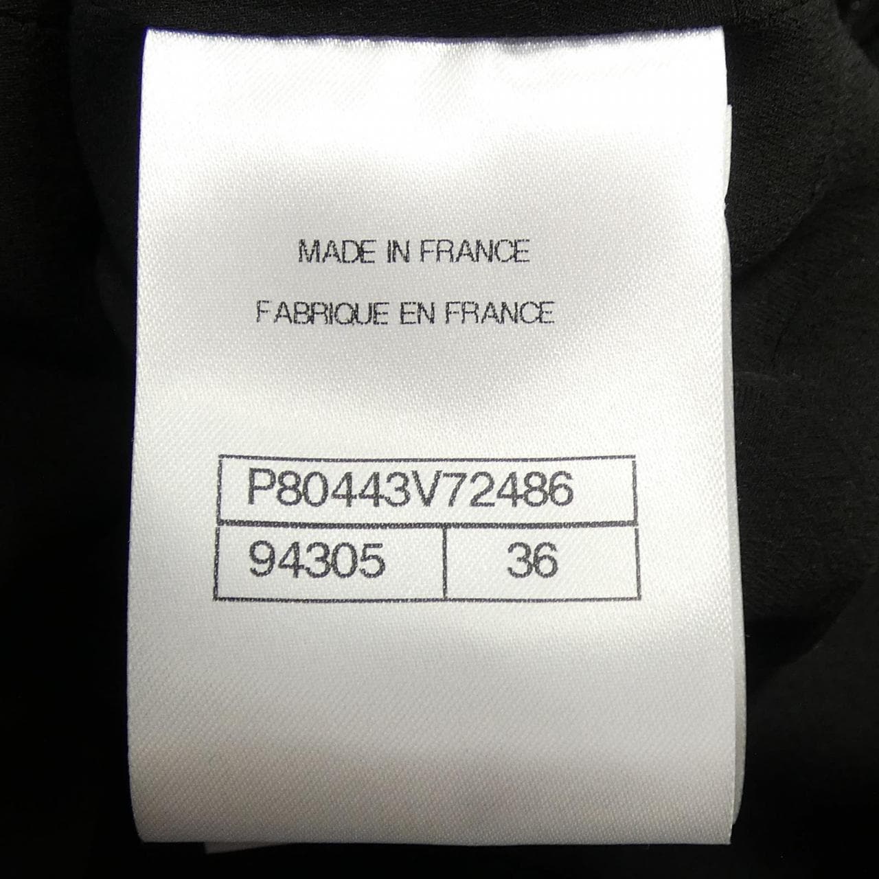 シャネル CHANEL LOOK36 P80443V72486 25B ジャケット