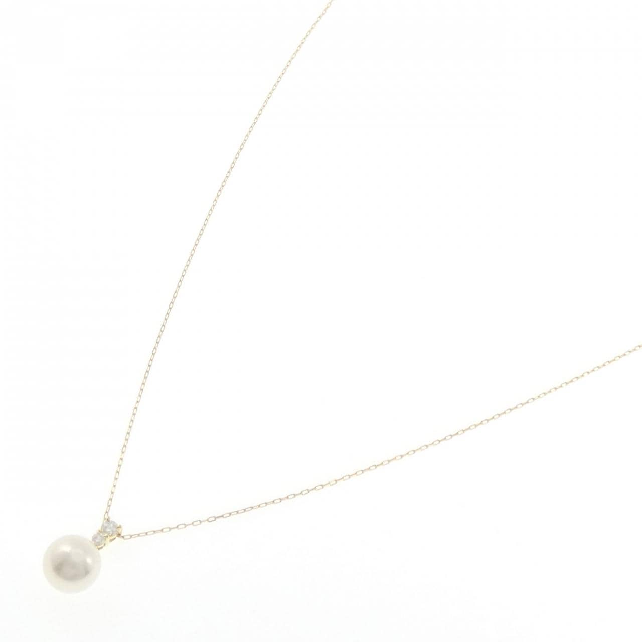 K18YG アコヤパール ネックレス 8.5mm