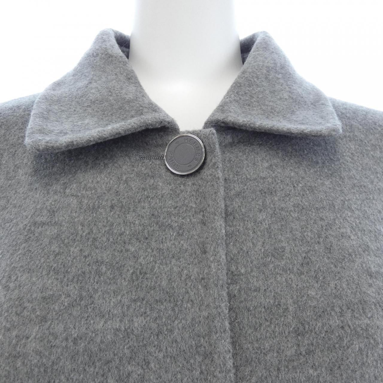 エルメス HERMES 0100DA コート
