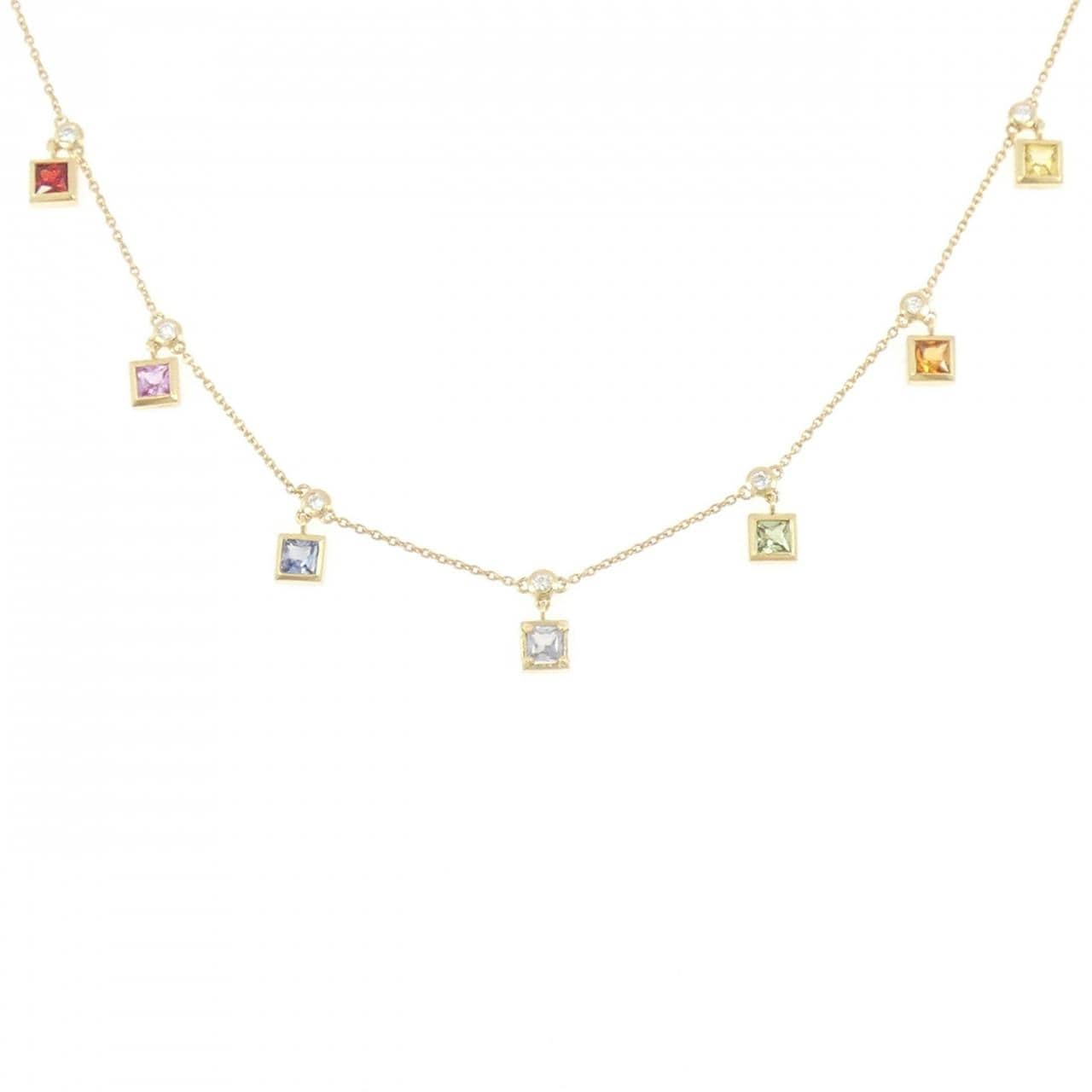 ミラモア サファイヤ ネックレス 1.24CT