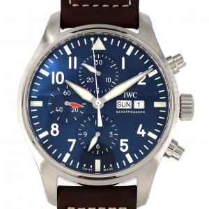 IWC パイロットウォッチクロノグラフプティ･プランス" IW377714 SS 自動巻