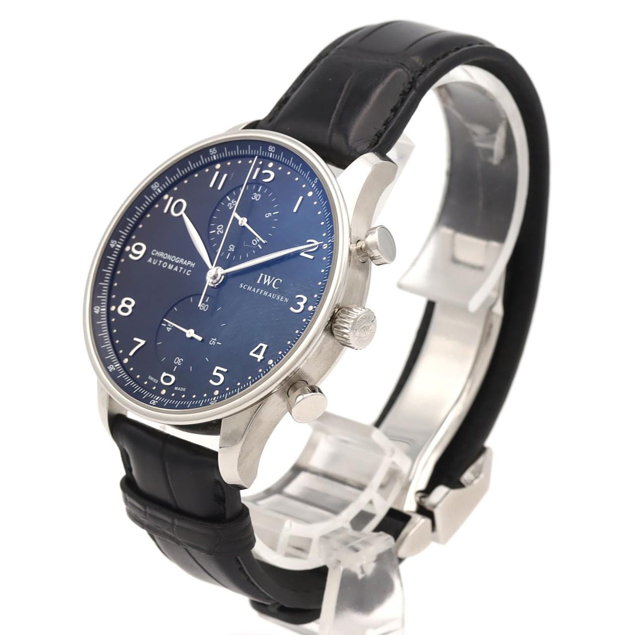 【ノーメンテナンス還元価格】IWC ポルトギーゼクロノグラフ IW371447 SS 自動巻