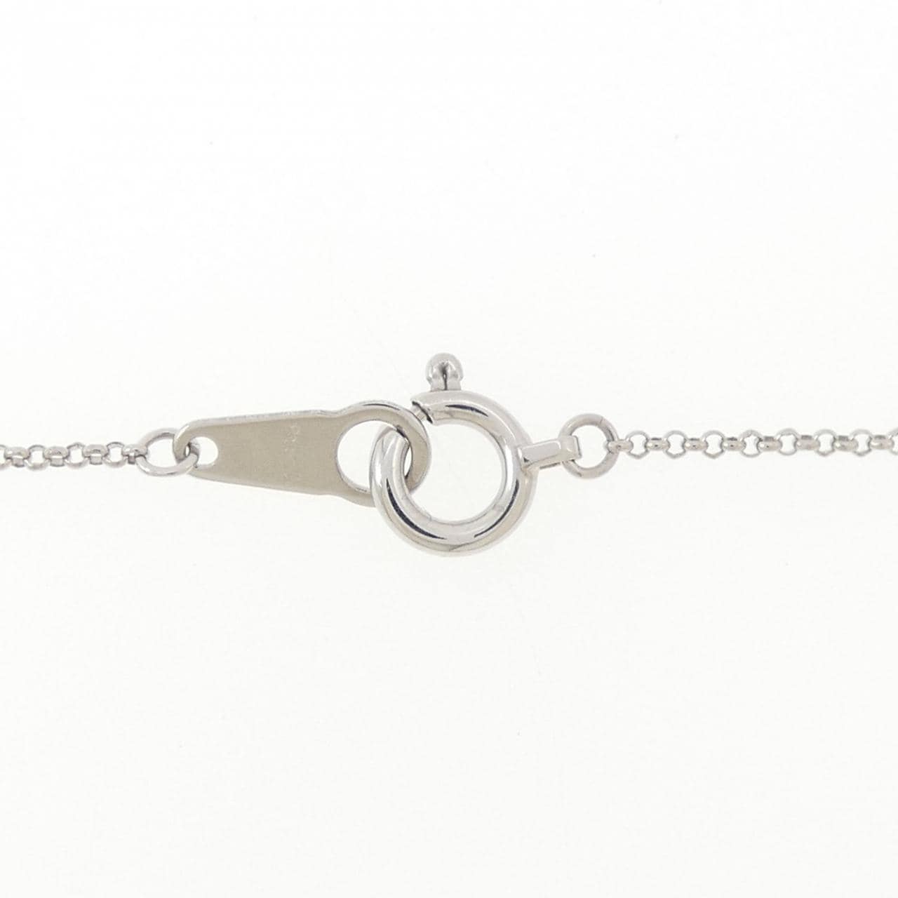 PT999/PT850 ダイヤモンド ネックレス 0.07CT